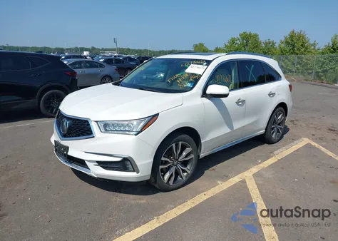 2020 Acura Mdx Advance Package z USA, uszkodzony, nr VIN 5J8YD4H82LL014592